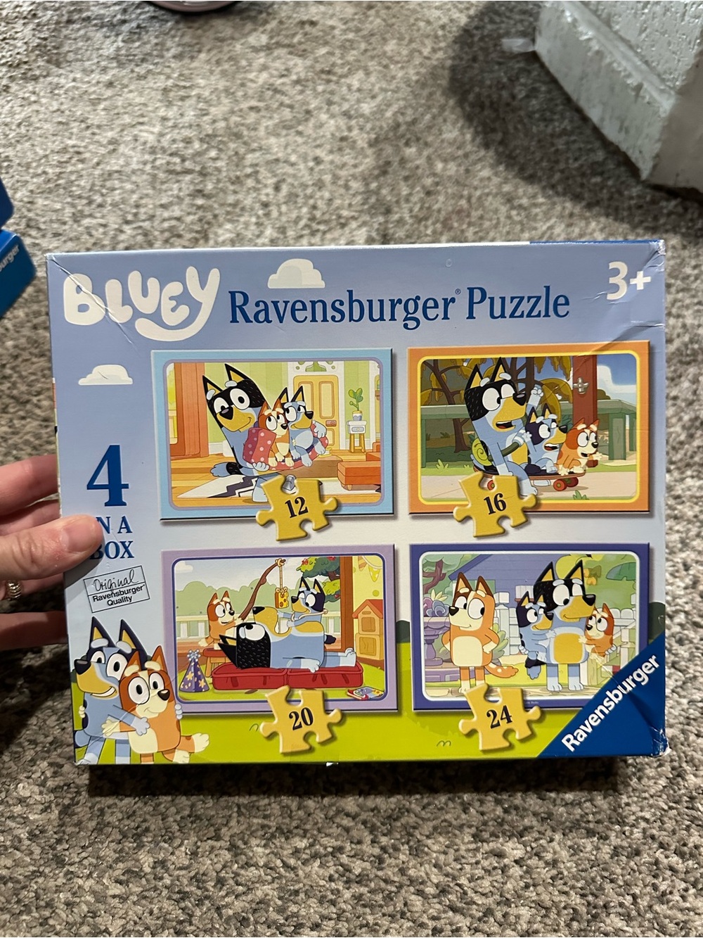 Ravensburger Bluey 4-Pack Puzzle Set